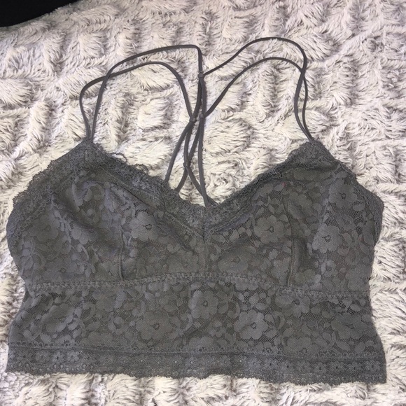 grey lace bra - Picture 1 of 2